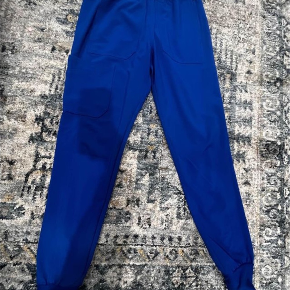 Cherokee Royal blue scrub joggers